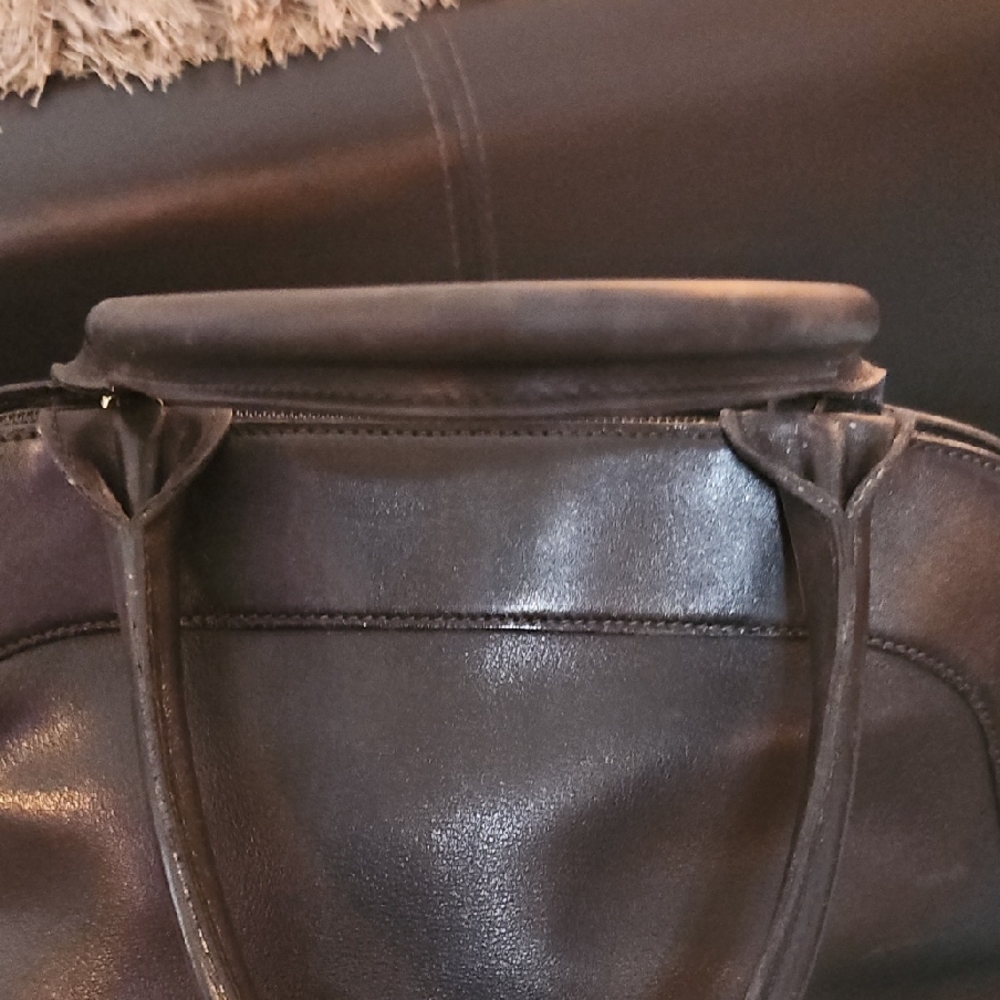 Bally  Black Leather Satchel - Picture 5 of 5